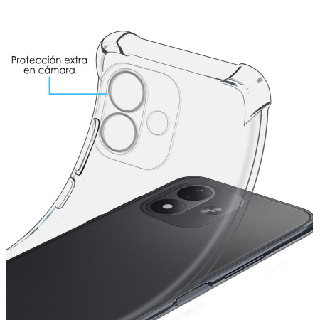 Funda Silicona Antigolpes Transparente para Xiaomi Redmi Note 17 4G / 5G