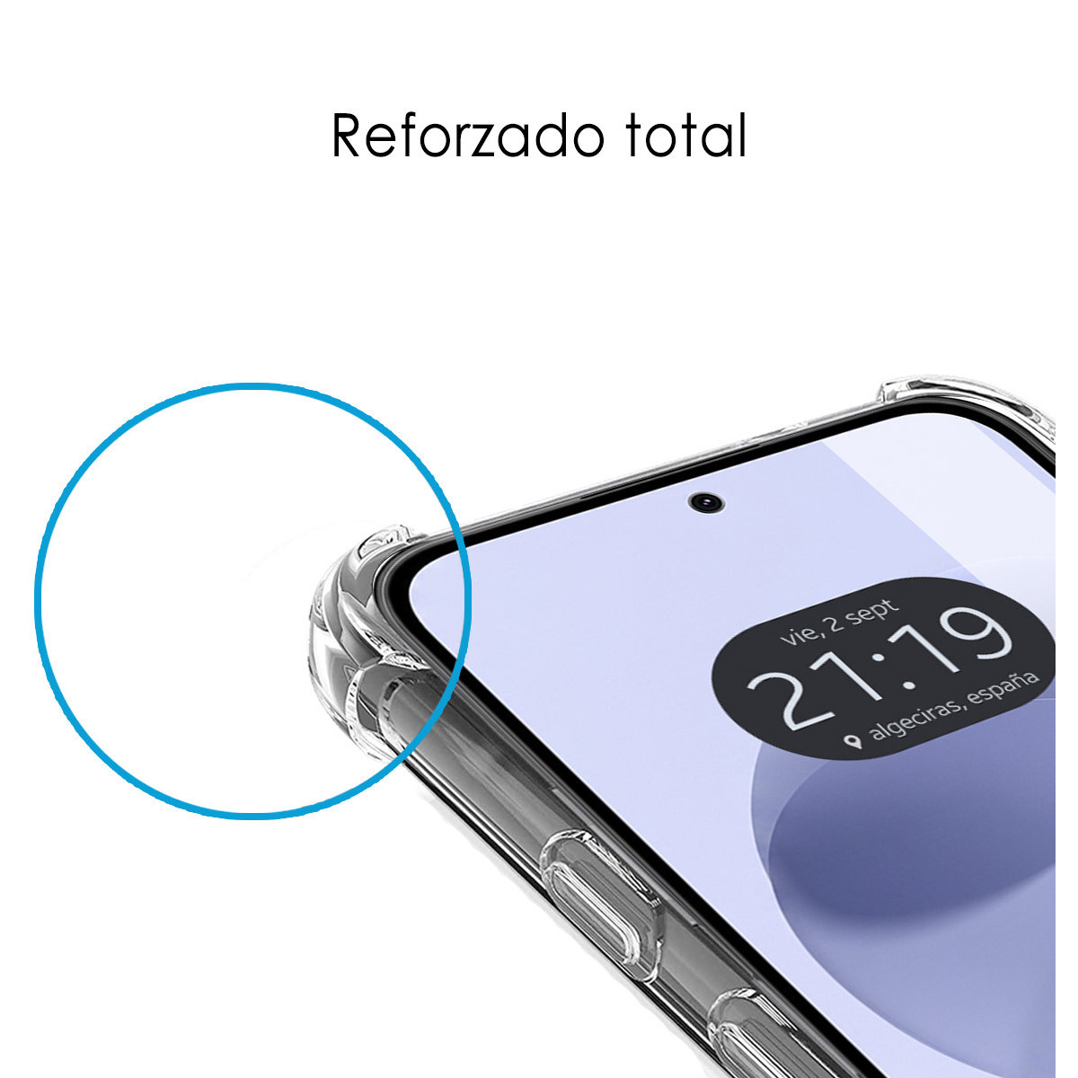 Funda Silicona Antigolpes Transparente para...