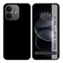 Funda Silicona Gel TPU Negra para Xiaomi Redmi Note 17 Pro 5G