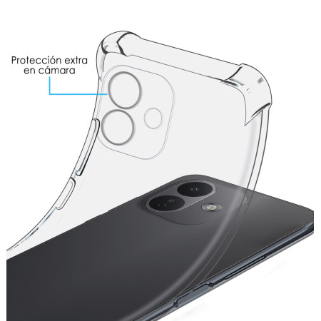 Funda Silicona Antigolpes Transparente para Xiaomi Redmi Note 17 Pro 5G