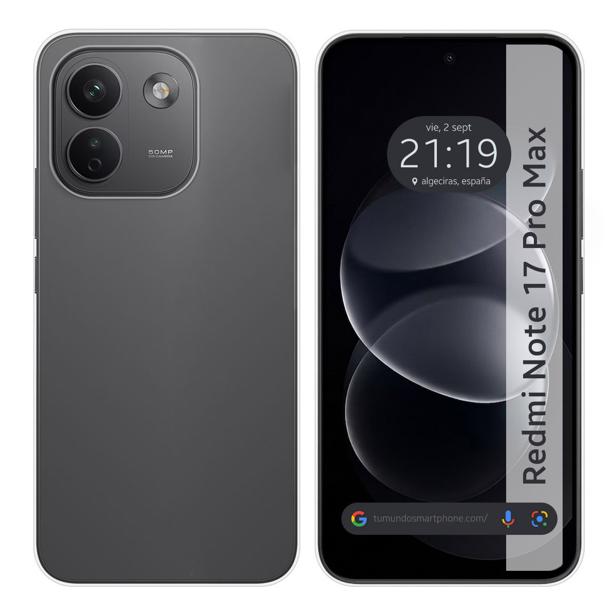 Funda Silicona Gel TPU Transparente para Xiaomi...