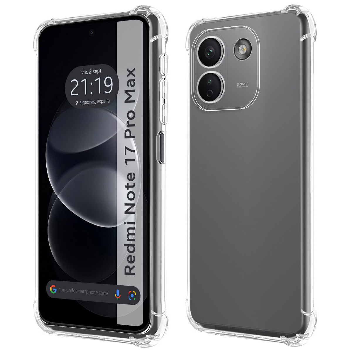 Funda Silicona Antigolpes Transparente para...