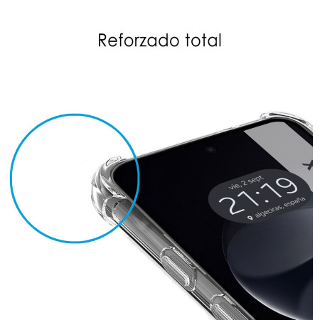 Funda Silicona Antigolpes Transparente para Xiaomi Redmi Note 17 Pro Max 5G