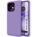 Funda Silicona Líquida Ultra Suave para Oppo Reno 16 5G color Morada
