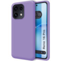 Funda Silicona Líquida Ultra Suave para Oppo Reno 16 Pro 5G color Morada