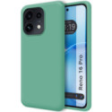 Funda Silicona Líquida Ultra Suave para Oppo Reno 16 Pro 5G color Verde