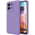Funda Silicona Líquida Ultra Suave para Xiaomi Redmi 17 4G / 5G color Morada