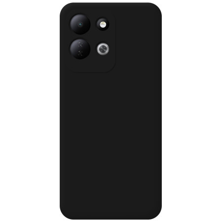 Funda Silicona Líquida Ultra Suave para Xiaomi Redmi 17 4G / 5G color Negra