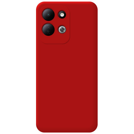 Funda Silicona Líquida Ultra Suave para Xiaomi Redmi 17 4G / 5G color Roja