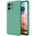 Funda Silicona Líquida Ultra Suave para Xiaomi Redmi 17 4G / 5G color Verde