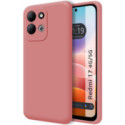 Funda Silicona Líquida Ultra Suave para Xiaomi Redmi 17 4G / 5G color Rosa