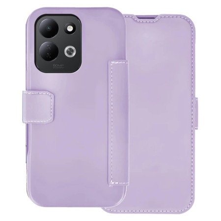Funda Silicona Suave con Tapa para Xiaomi Redmi 17 4G / 5G color Morada
