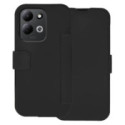 Funda Silicona Suave con Tapa para Xiaomi Redmi 17 4G / 5G color Negra