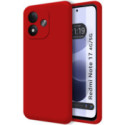 Funda Silicona Líquida Ultra Suave para Xiaomi Redmi Note 17 4G / 5G color Roja