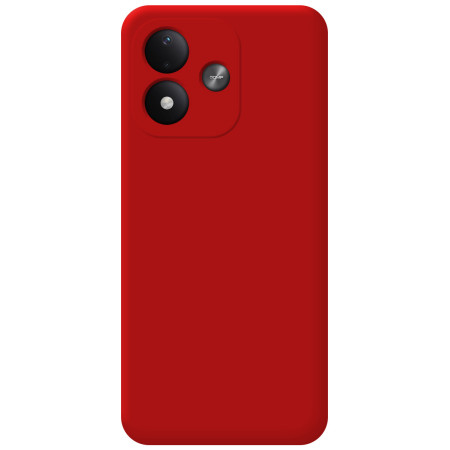 Funda Silicona Líquida Ultra Suave para Xiaomi Redmi Note 17 4G / 5G color Roja