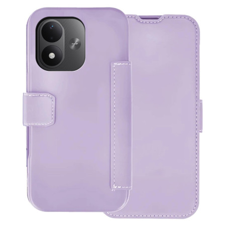 Funda Silicona Suave con Tapa para Xiaomi Redmi Note 17 4G / 5G color Morada