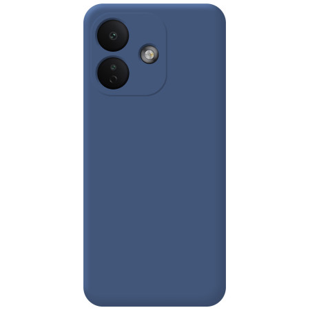 Funda Silicona Líquida Ultra Suave para Xiaomi Redmi Note 17 Pro 5G color Azul