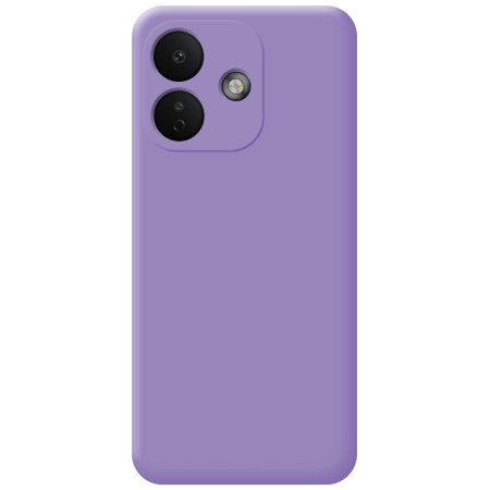 Funda Silicona Líquida Ultra Suave para Xiaomi Redmi Note 17 Pro 5G color Morada