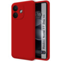 Funda Silicona Líquida Ultra Suave para Xiaomi Redmi Note 17 Pro 5G color Roja