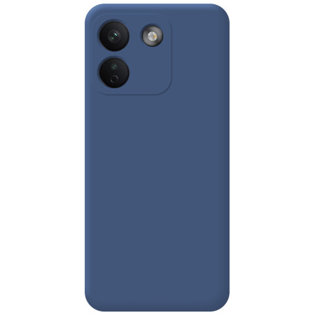 Funda Silicona Líquida Ultra Suave para Xiaomi Redmi Note 17 Pro Max 5G color Azul