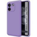 Funda Silicona Líquida Ultra Suave para Xiaomi Redmi Note 17 Pro Max 5G color Morada