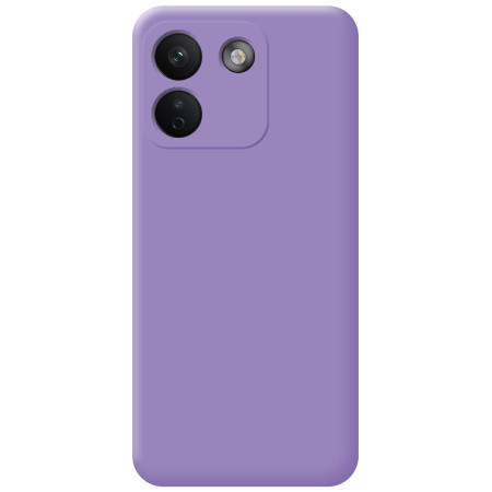 Funda Silicona Líquida Ultra Suave para Xiaomi Redmi Note 17 Pro Max 5G color Morada