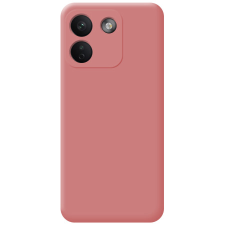Funda Silicona Líquida Ultra Suave para Xiaomi Redmi Note 17 Pro Max 5G color Rosa