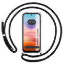 Funda Colgante Transparente para Xiaomi Redmi 17 4G / 5G con Cordon Negro