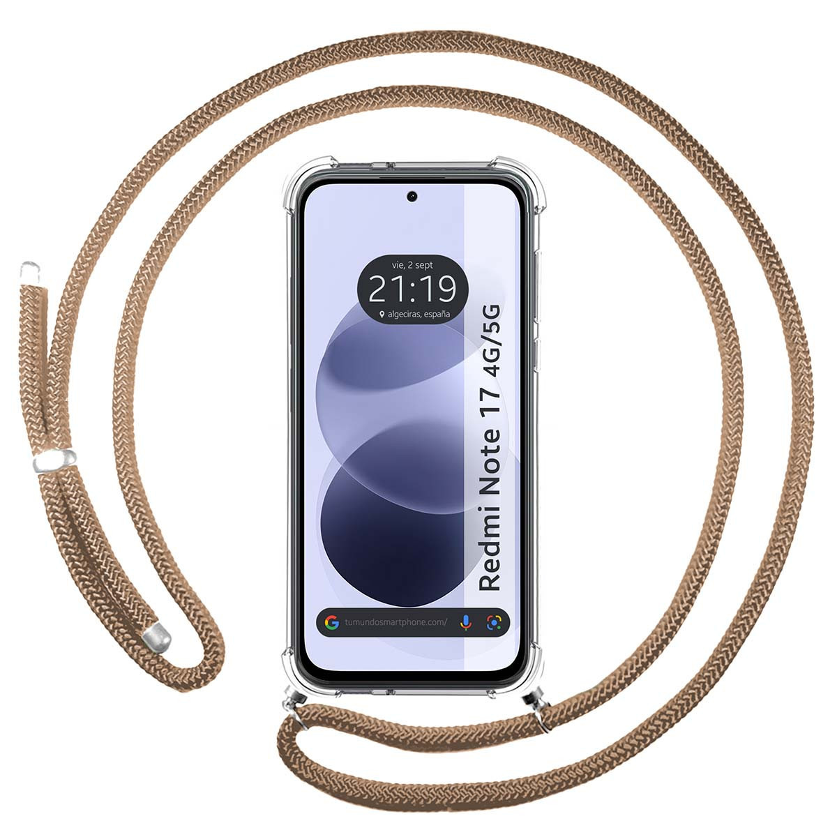 Funda Colgante Transparente para Xiaomi Redmi...