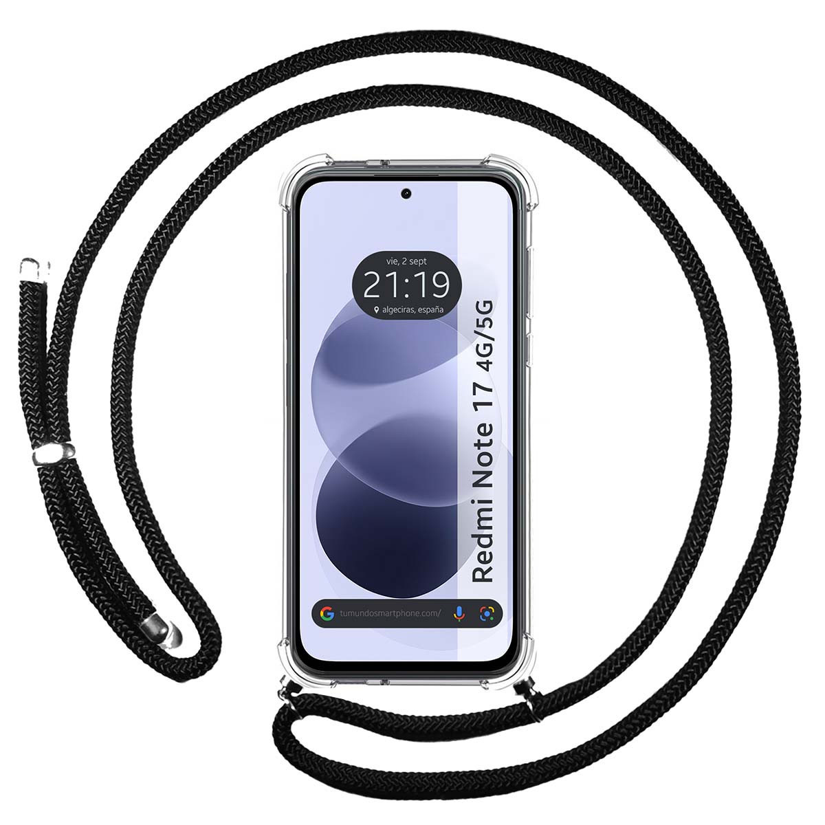Funda Colgante Transparente para Xiaomi Redmi...
