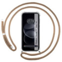 Funda Colgante Transparente para Xiaomi Redmi Note 17 Pro 5G con Cordon Camel