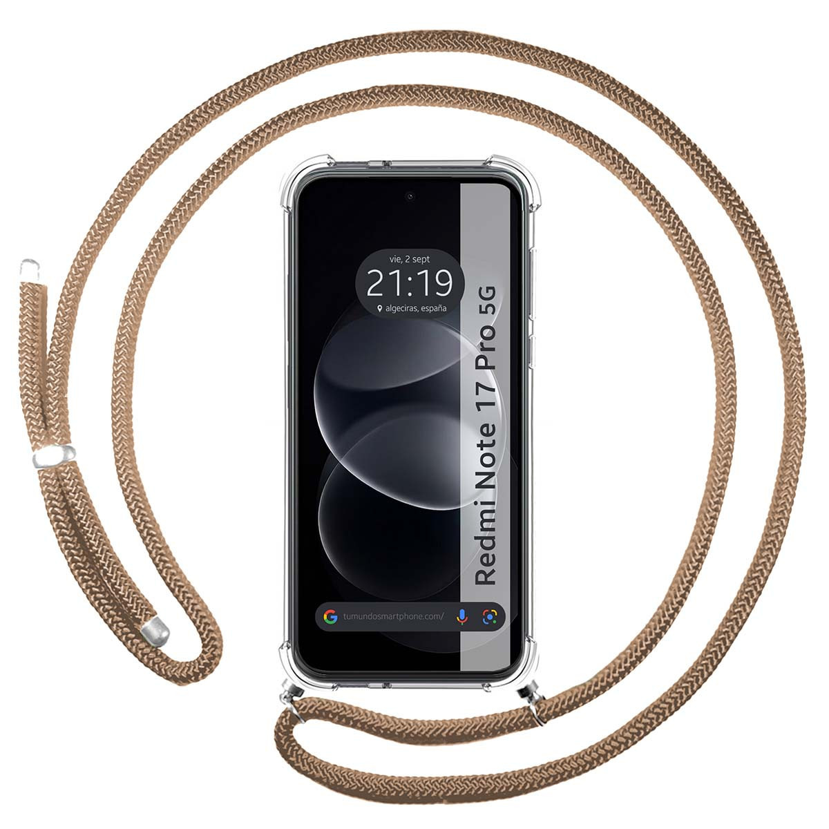 Funda Colgante Transparente para Xiaomi Redmi...