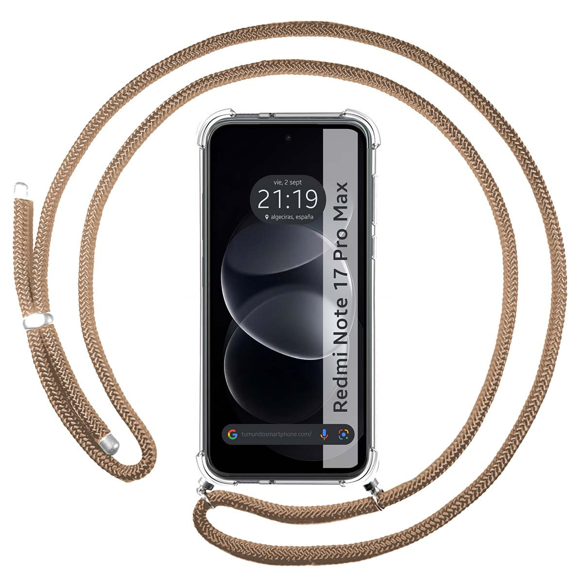 Funda Colgante Transparente para Xiaomi Redmi...