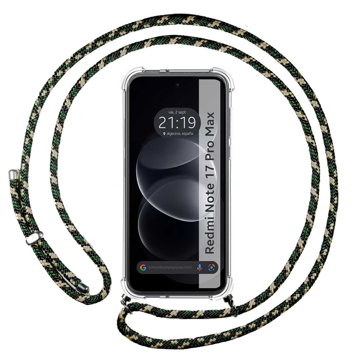 Funda Colgante Transparente para Xiaomi Redmi...
