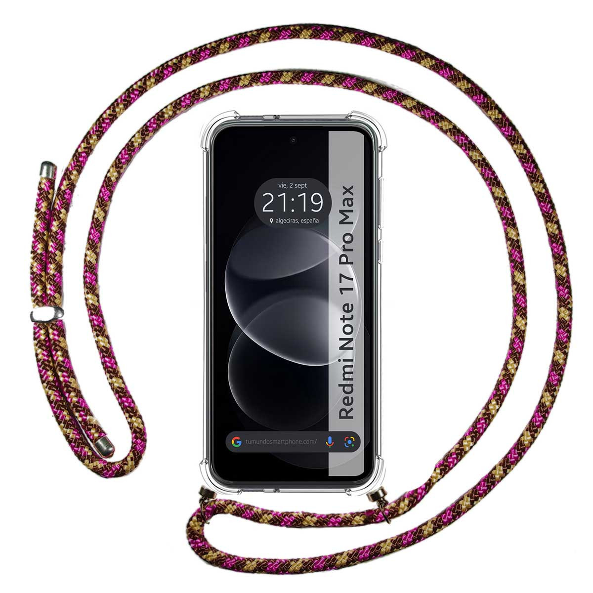 Funda Colgante Transparente para Xiaomi Redmi...