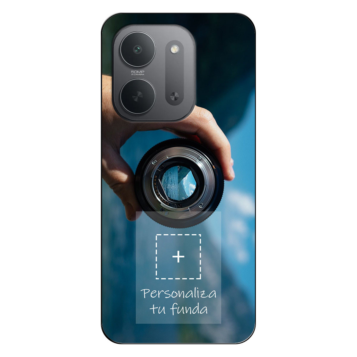 Personaliza tu Funda Silicona Gel Tpu Negra con...