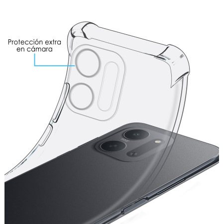 Funda Silicona Antigolpes Transparente para Xiaomi Redmi 17C 5G