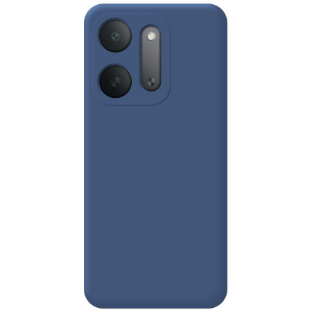 Funda Silicona Líquida Ultra Suave para Xiaomi Redmi 17C 5G color Azul