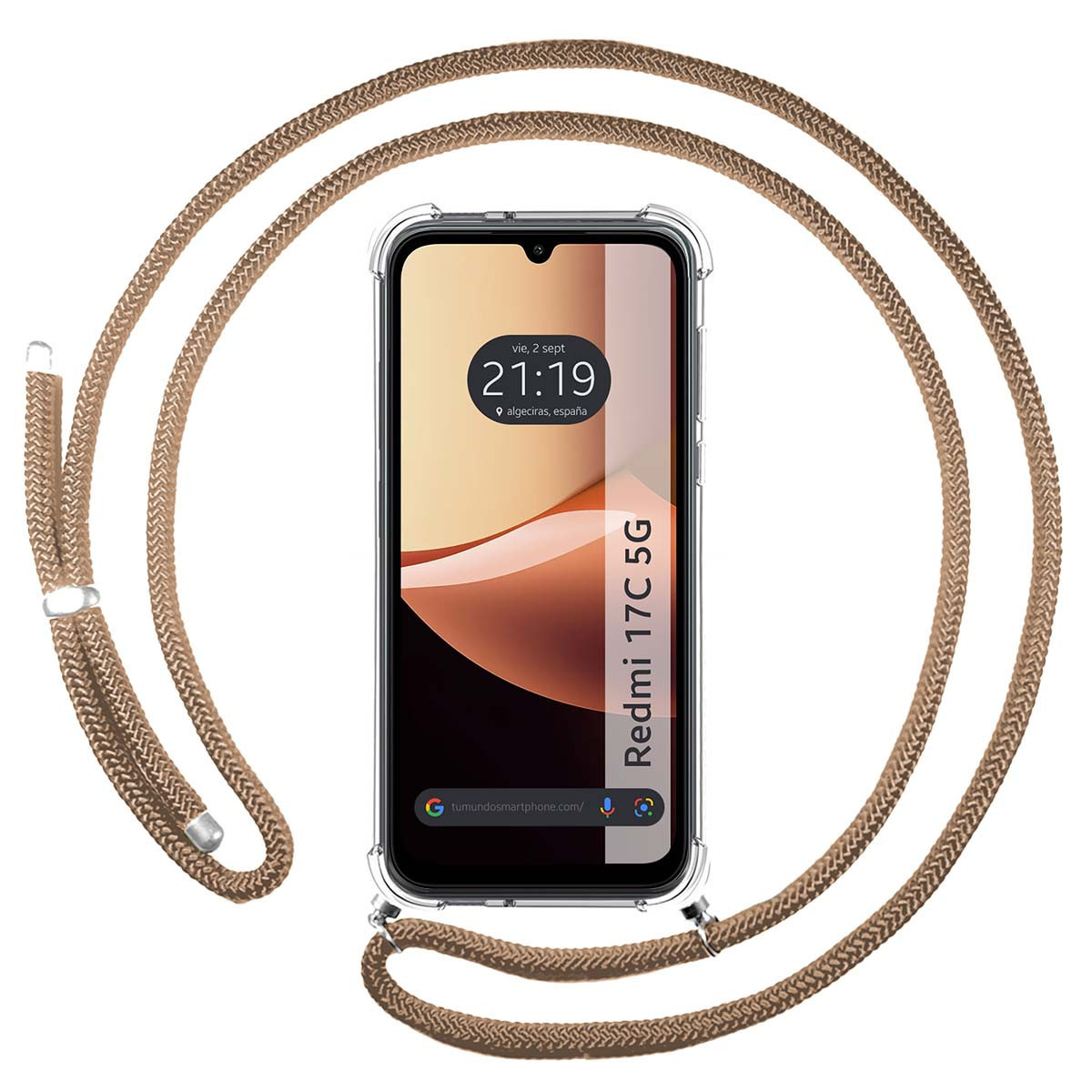 Funda Colgante Transparente para Xiaomi Redmi...