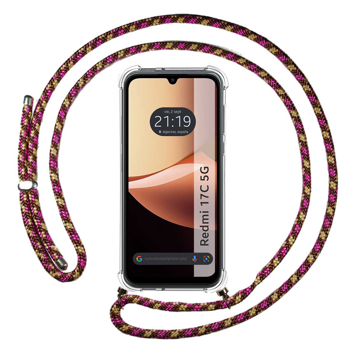 Funda Colgante Transparente para Xiaomi Redmi...