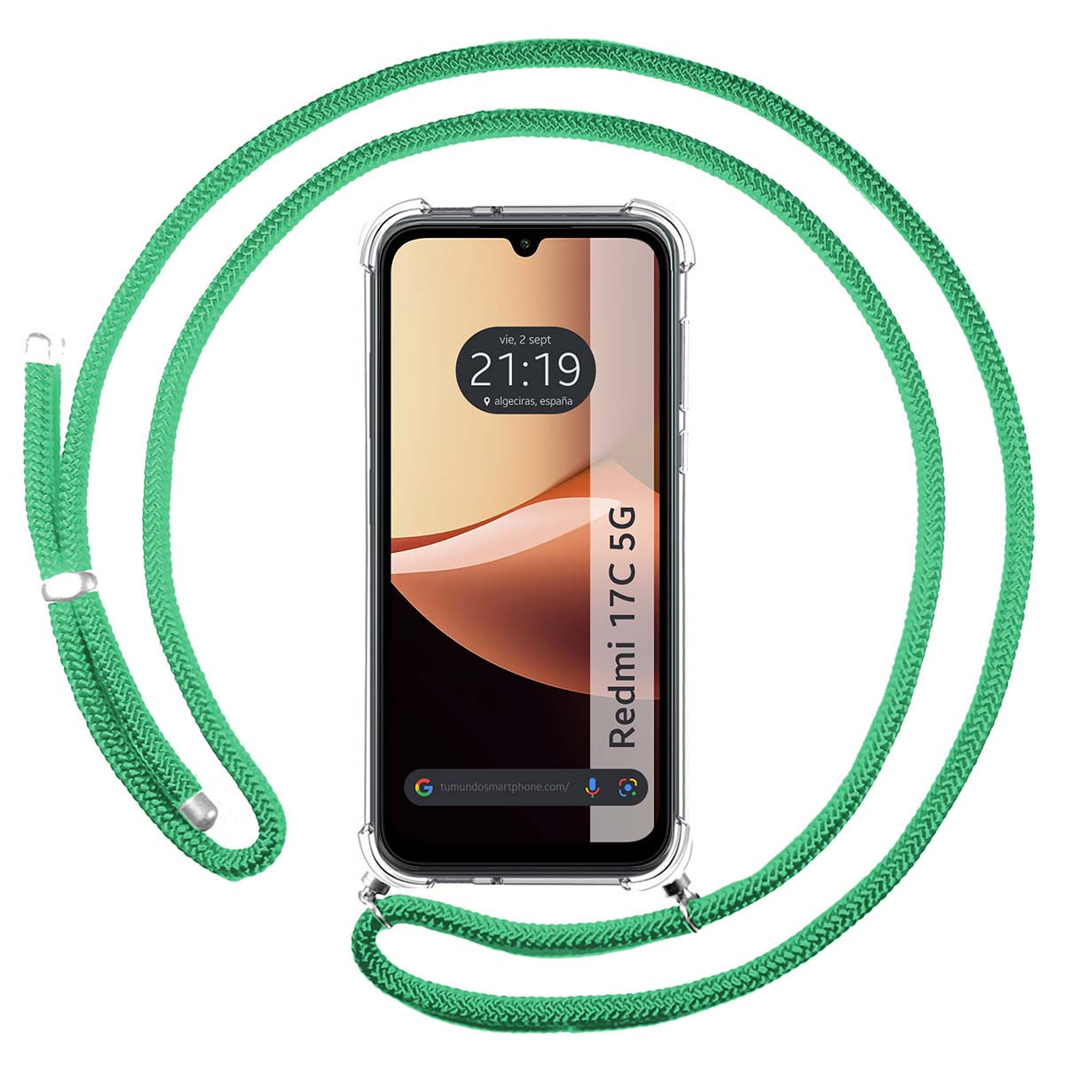 Funda Colgante Transparente para Xiaomi Redmi...