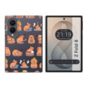 Funda Silicona Transparente para Samsung Galaxy Z Fold 8 5G diseño Capibara 01 Dibujos