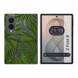 Funda Silicona Transparente para Samsung Galaxy Z Fold 8 5G diseño Jungla Dibujos