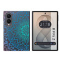 Funda Silicona Transparente para Samsung Galaxy Z Fold 8 5G diseño Mandala Dibujos