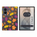 Funda Silicona Transparente para Samsung Galaxy Z Fold 8 5G diseño Otoño Dibujos