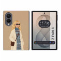 Funda Silicona para Samsung Galaxy Z Fold 8 5G diseño Mujer 10 Dibujos