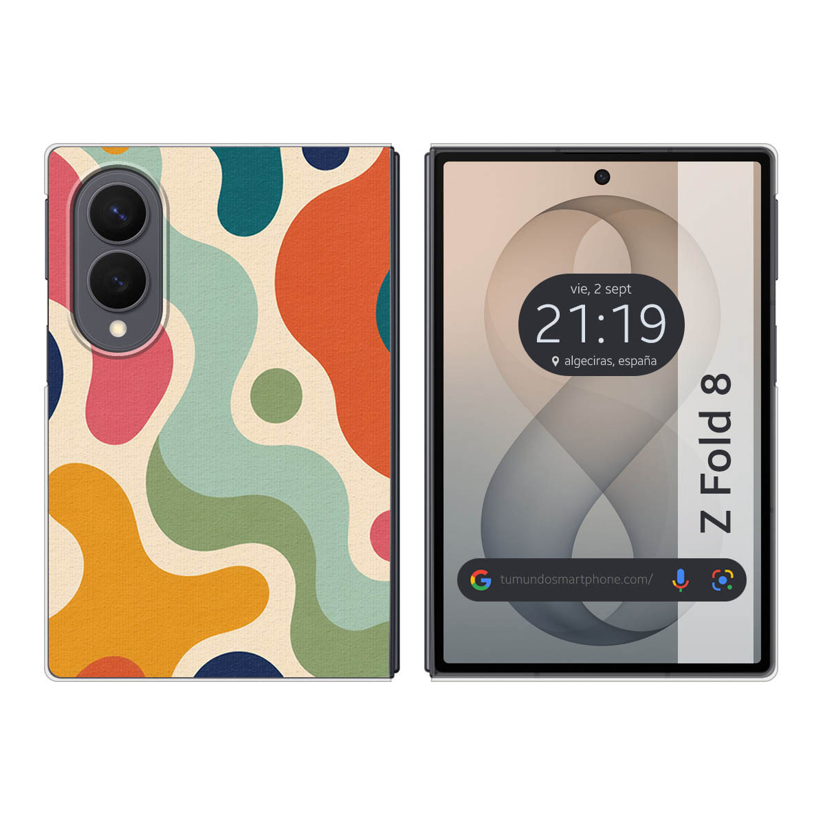Funda Silicona para Samsung Galaxy Z Fold 8 5G diseño Splash 04 Dibujos
