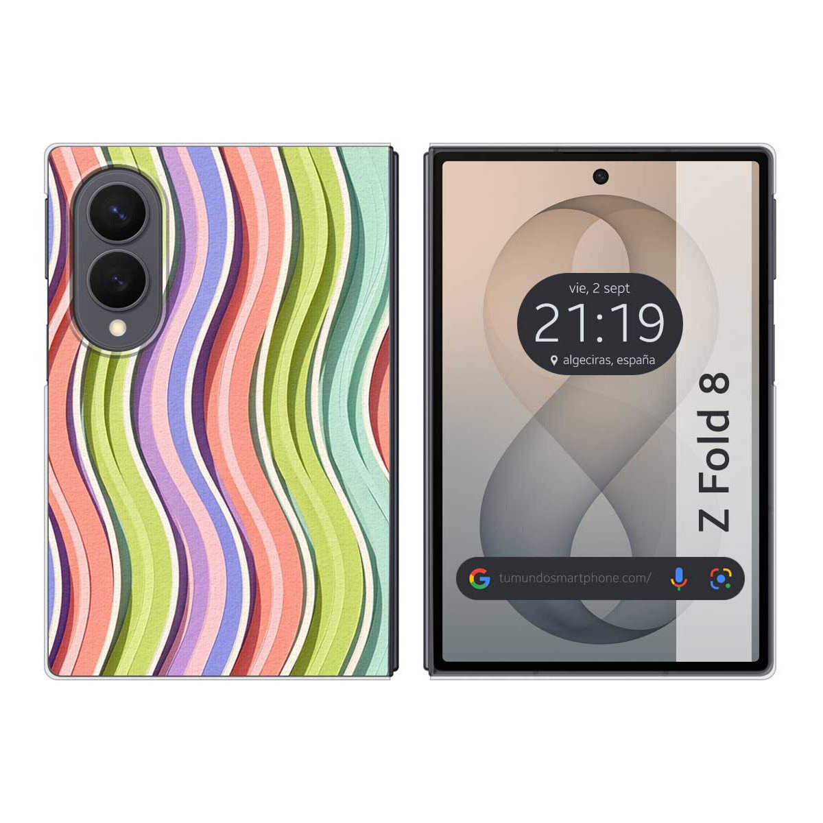 Funda Silicona para Samsung Galaxy Z Fold 8 5G diseño Splash 06 Dibujos