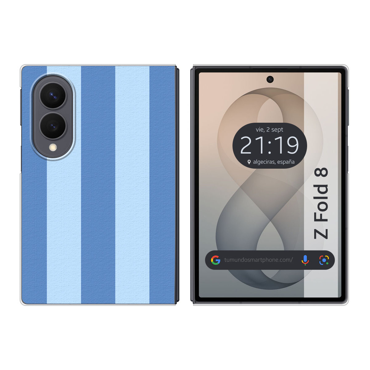 Funda Silicona para Samsung Galaxy Z Fold 8 5G diseño Lines 10 Dibujos