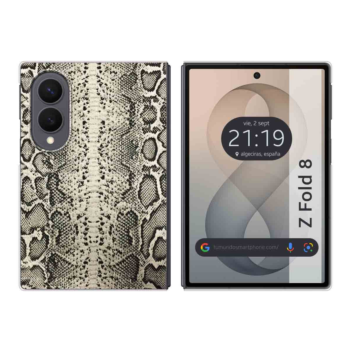 Funda Silicona para Samsung Galaxy Z Fold 8 5G diseño Animal 01 Dibujos